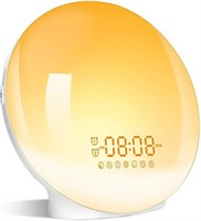 NEW - Wake- Up Light, LBell Alarm Clock 8 C