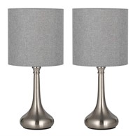 NEW - HAITRAL Modern Table Lamps Set of 2 -