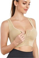 Ursexyly Front Closure Sports Bra for Women