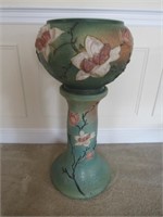 Art Pottery Jardineire on Stand