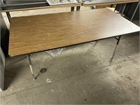 6' x 3' Wooden Folding Tables