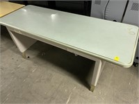 80"L x 30"W Metal Desk