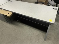 60"L x 24"W Metal Desk