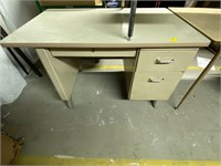 48"L Metal Desk