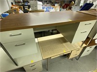 60"L Metal Desk