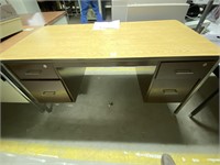 60" Metal Desk