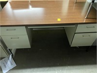 60" Metal Desk