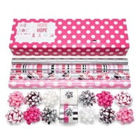 Modern Pink Wrapping Paper Set