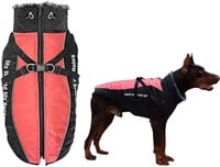 Dog Winter Jacket Reflective Waterproof Windproof