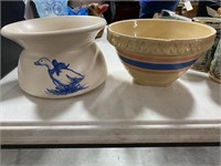 Decorative Bowl w/Crock Bowl-small