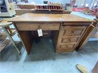 Wood Desk 45"L x 26"W x 30"H