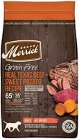 22lbs Merrick Grain Free Real Meat Sweet Potato