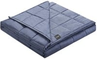 ZonLi Cooling Bamboo Weighted Blanket 25 lbs,Queen