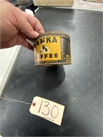 Vintage Sanka Coffee Tin