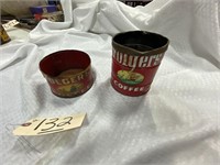 Vintage Folgers Coffee Tin
