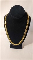 Gold Plated Necklace 23"L