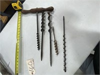 Auger w/bits-5 pcs