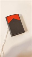 Zippo Lighter Black & Red 2 1/4" x 1 1/2"