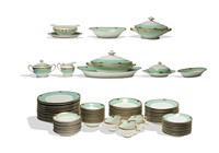 84 Royal Schwarzburg "Greenacre" Dinner Set