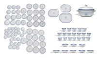 98 Piece Copeland Spode Newburyport Partial Set