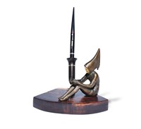 Art Deco Fountain Pen Stand after Chiparus