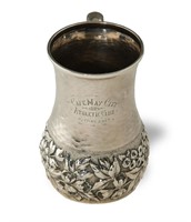 Sterling Repousse Cape May City Trophy Cup, 1889