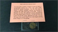1909 Lincoln head cent