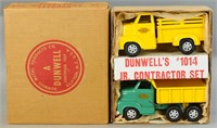 BOXED DUNWELL TOY JR. CONTRACTOR SET