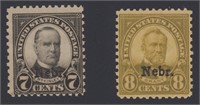 US Stamps #676 & 677 Mint NH CV $105