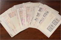 WW Stamps Blocks & Multiples in Glassines