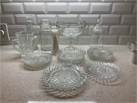 A Group of Various Glass Wares