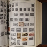 WW Stamps A-Z in Two Harris Standard Albums