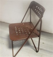 FOLDABLE METAL EXTRA CHAIR