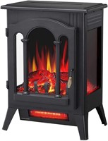 R.W.FLAME Infrared Electric Fireplace Stove, 16"