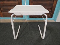 TABLE-MATE ADJUSTABLE MULTI PURPOSE FOLDING TABLE