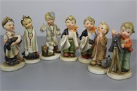 Napco/Lefton Vintage Japanese Hummel's 7pc