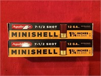 40 - Aguila 12GA 1-3/4in 7-1/2 Shot Ammo