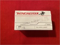 100 - Winchester 45 Auto 230gr. Ammo