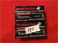 100 - Winchester 17 Win Super Mag 25gr. Ammo