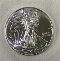 2021 US American Eagle Silver Dollar