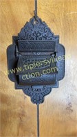 Cast iron match box