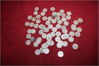 Approx. 74 Dimes Ranging from year 1960-1935