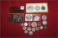American and Foreign Coins and Pendants