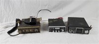 3 Mobile Cb Radios - Panasonic, Midland & Teaberry