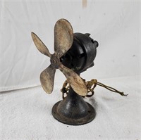 Vintage Metal Desktop Fan, For Parts Only