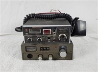2 Mobile Cb Radios - Realistic Trc422a & Lafayette