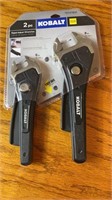 Kobalt Adjustable Wrench set