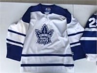 Pair of Toronto Maple Leaf jerseys