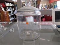 Large Store Display Jar & Lid 14" Tall