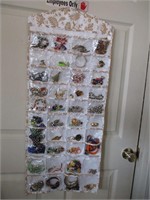 Large Closet Jewelry Hanger Full of Jewelry